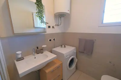 Bagno di Bilocale in Residence Piazza Brescia