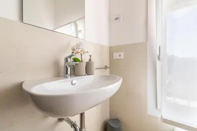 Bagno di Appartamento Adriatico Residence Pergoletta
