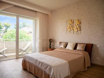 Letto o letti in una camera di Villa Butterfly