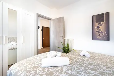 Letto o letti in una camera di 10 minutes to Venice, for 7, new & fully equipped