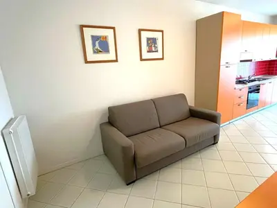 Area soggiorno di Residence Aurora Park zona Piazza Aurora