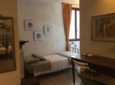 Letto o letti in una camera di Angolo di quiete