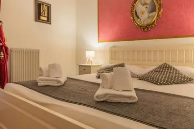 Letto o letti in una camera di CasAntonia apartment between Venice and Padua