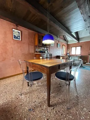 Area soggiorno di Penthouse Of Venice