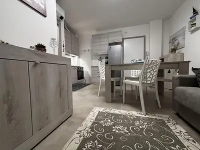 Cucina o angolo cottura di Accommodation in the vibrant heart of Rosolina