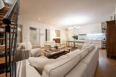 Area soggiorno di San Polo Charming House