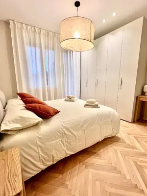 Letto o letti in una camera di Residenza Lungosile