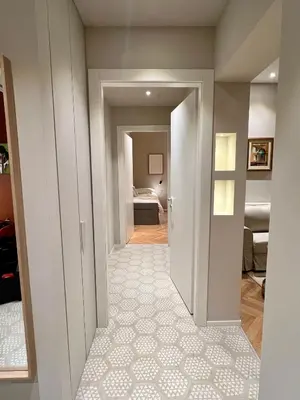 Letto o letti in una camera di Residenza Lungosile