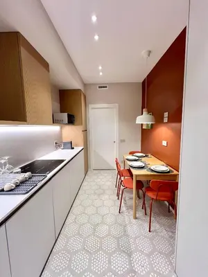 Cucina o angolo cottura di Residenza Lungosile