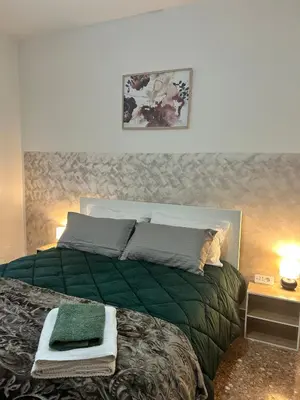 Letto o letti in una camera di Number 3 APT, easy for Venice