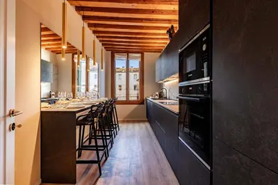 Cucina o angolo cottura di The David Residence - Venice Luxury Apartment