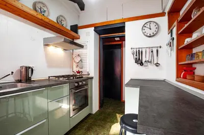 Cucina o angolo cottura di Attico Blenner