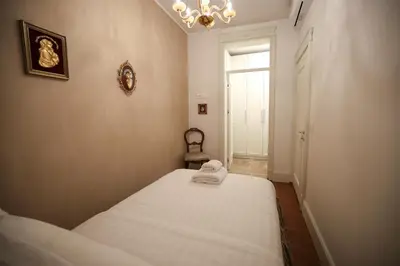 Letto o letti in una camera di Marin Apartments