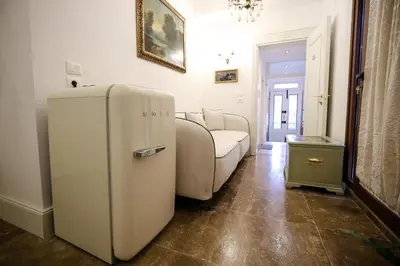 Letto o letti in una camera di Marin Apartments
