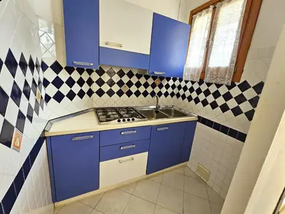 Cucina o angolo cottura di Pleasant apartment in Rosolina Mare with balcony