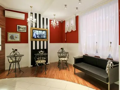 Area soggiorno di Apartment Moderne Ferienwohnung mit Balkon by Interhome