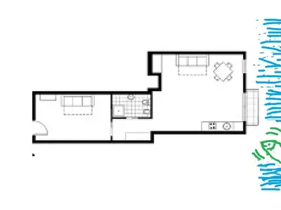 Planimetria di Apartment Wohnung Ca' Moro in Venedig by Interhome