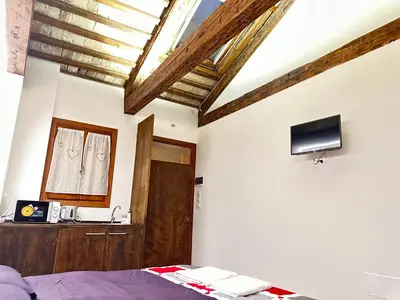 TV o dispositivi per l'intrattenimento presso Venice Mini Milky Way Apartment