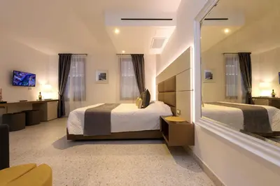 Letto o letti in una camera di Sweet Apartment