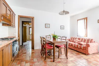 Cucina o angolo cottura di Alloggio immerso nella Laguna