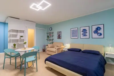 Letto o letti in una camera di Cozy apartment - ULTRALIGHT HOME