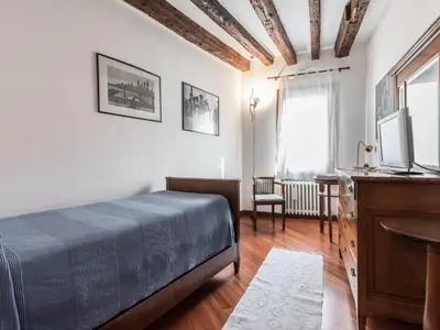 Letto o letti in una camera di Apartment mit privater Terrasse by Interhome