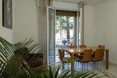 Area soggiorno di Keshiya Apartments