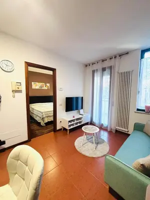 TV o dispositivi per l'intrattenimento presso Vicenza Comfort Terrace and free parking