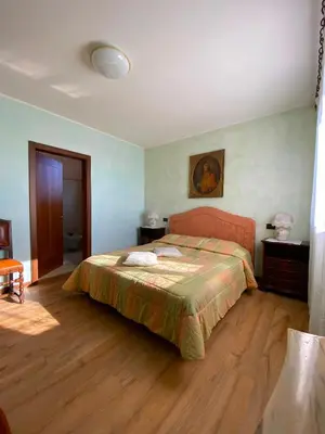 Letto o letti in una camera di Maryhouse