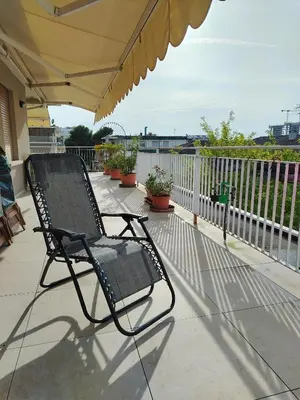 Balcone o terrazza di Attico Alghe Rosse Jesolo lido