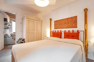Letto o letti in una camera di Contemporary Apartment in Venice FF