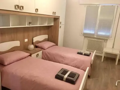 Letto o letti in una camera di Ca' del Moro