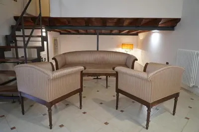 Area soggiorno di Ca de la Cenise Apartment