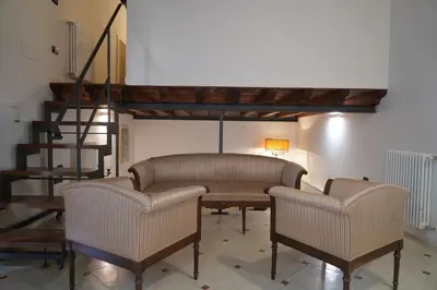 Area soggiorno di Ca de la Cenise Apartment