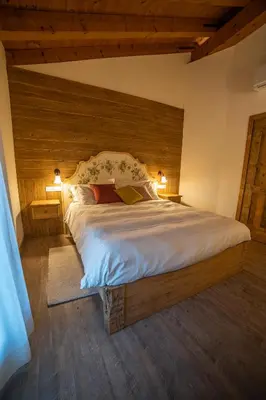 Letto o letti in una camera di Le Vigne Incantate