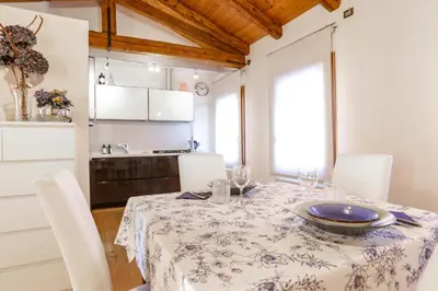 Letto o letti in una camera di Casa Fiera Treviso