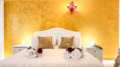 Letto o letti in una camera di Residenza I Dogi by Ca-Sa Check