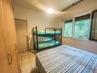 Letto o letti in una camera di Apartment Cortina by Interhome