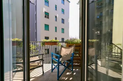 Balcone o terrazza di Private parking - Family home - 15 min to Venice