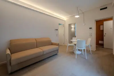 Area soggiorno di La Cereria Design Flats - L'Orefice