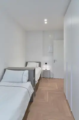 Letto o letti in una camera di Chez Moi Castelfranco Veneto