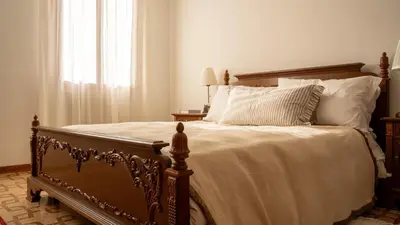 Letto o letti in una camera di Villa Maison Ellen - Luxury Garden, Colli Euganei