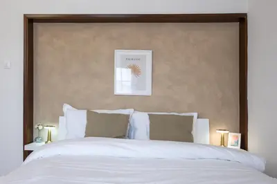 Letto o letti in una camera di Casa Patricia