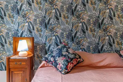 Letto o letti in una camera di Domus Ternita