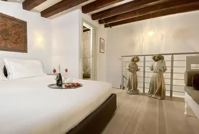 Letto o letti in una camera di Manin Terrace 200m from St Marks Square