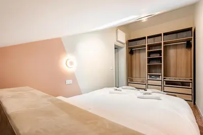 Letto o letti in una camera di MyVeniceAttic