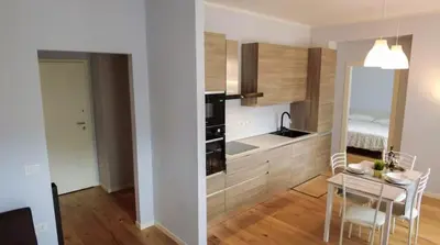 Cucina o angolo cottura di enJoy Home - Bilocale in centro, in Corso Milano
