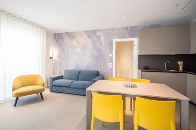 Area soggiorno di A&G Blue flat