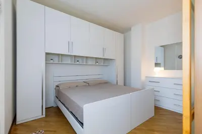 Letto o letti in una camera di Piazza Ferretto Suite Venice in 10 min AC & WiFi