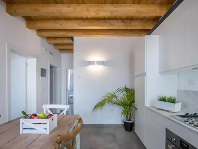 Cucina o angolo cottura di Apartment Wohnung am Strand by Interhome